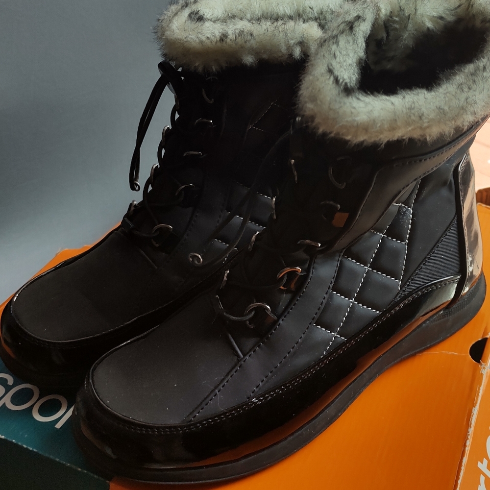 Women's Sporto quilted winter boots